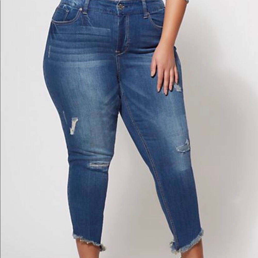 Plus size 7 jeans